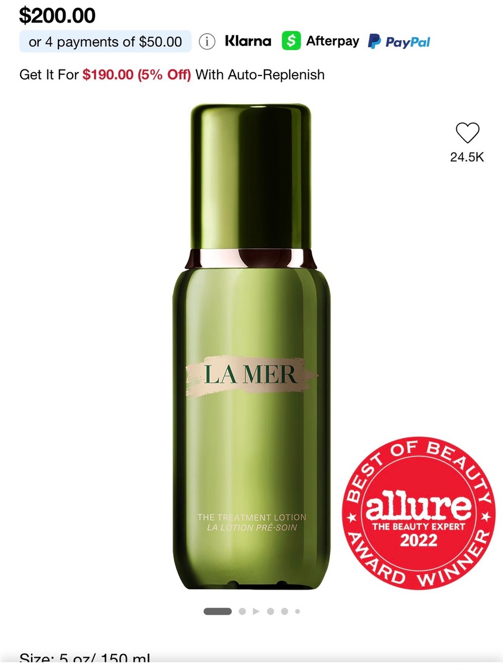 La Mer The Treatment Lotion